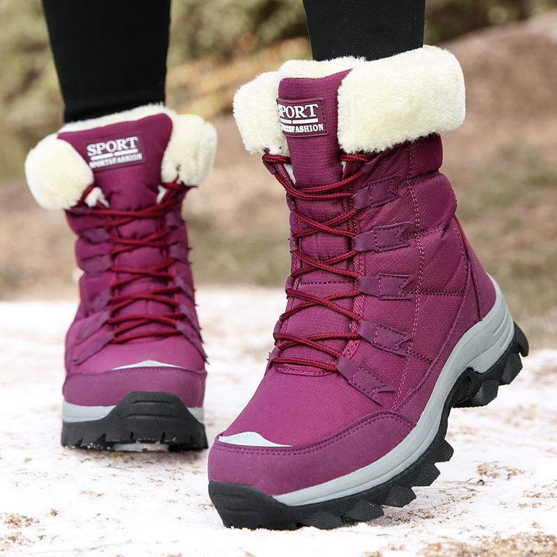 Kids Boots | Snow Crush 3.0 Waterproof Boot Navy/Berry/Teal Boots Berry