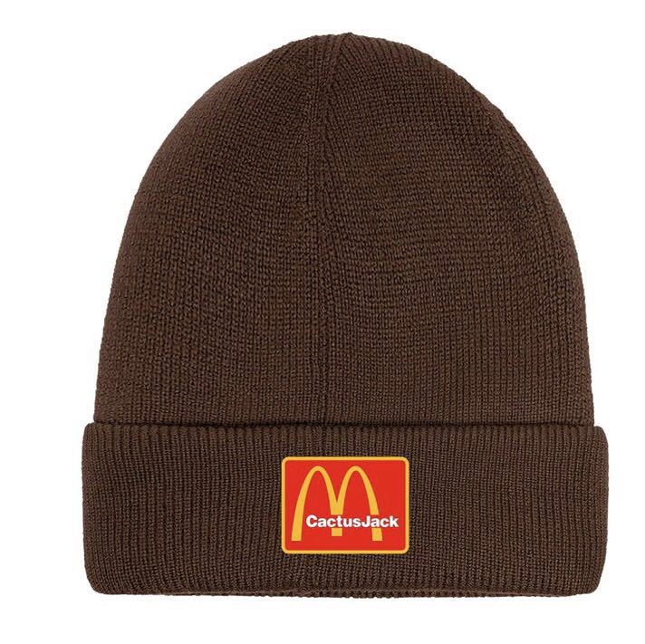 Mens Hats | Patch Beanie Gold Accessories Gold