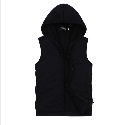 Mens Outerwear | Whisper Hooded Vest Navy Clothing Mens