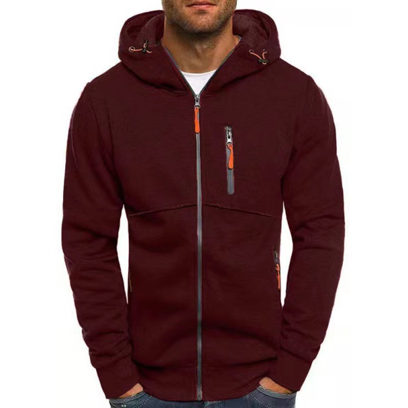 Mens Tops | Geotex Full Zip Hoodie Paloma Heather Clothing Mens