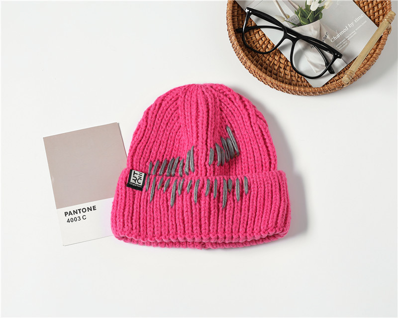 Mens/Womens Hats | Mountain Embroidery Beanie Peppercorn/Adobe Rose Accessories Adobe Rose