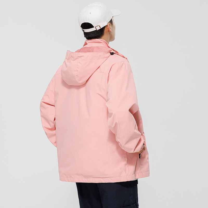 Womens Outerwear | Fallon Rain Jacket Peach Echo Clothing Outerwear