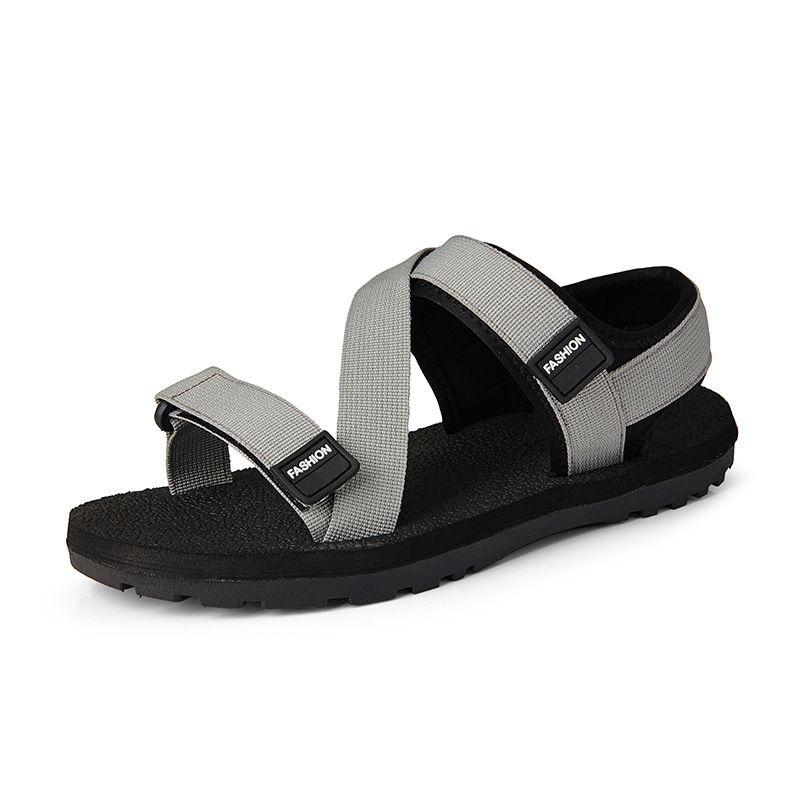 Womens Sandals | District 3 Backstrap Web Black Sandals Black