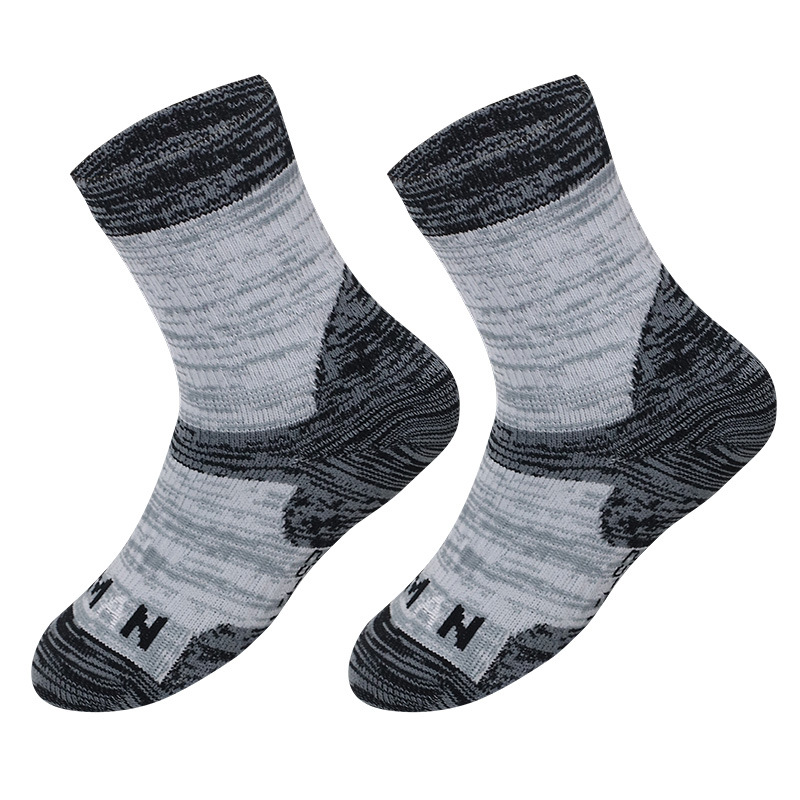 Womens/Mens Socks | Work Crew Sock 6 Pack Black Accessories Black